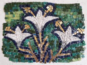 Byzantinisches Mosaik: Detail aus Basilica di Sant'Apollinare Nu