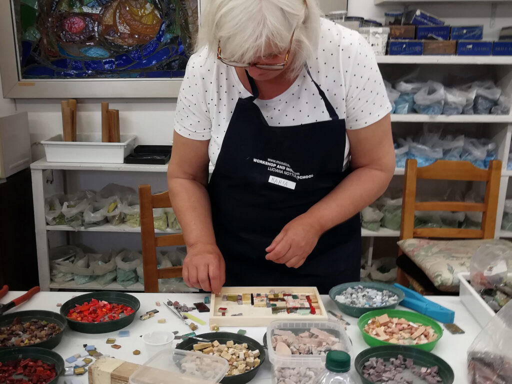 Workshop Mosaikschule Luciana Notturni, Ravenna