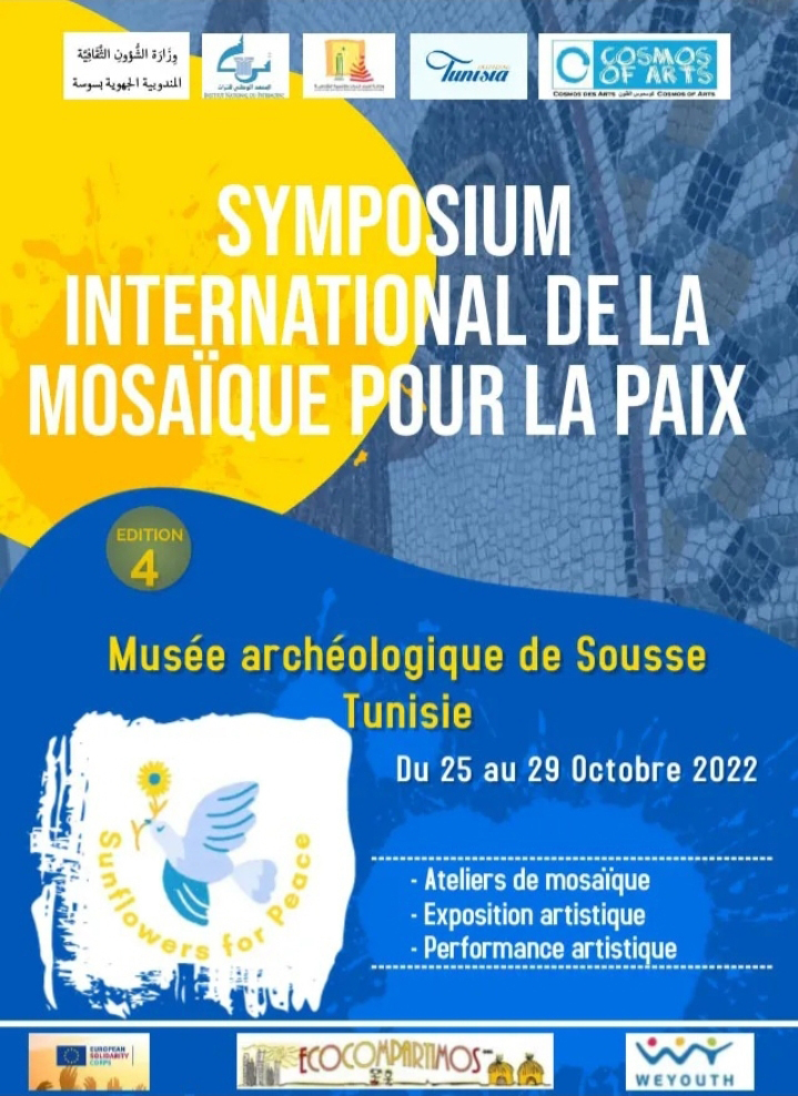 Poster Symposium International de la mosaïque pour la paix