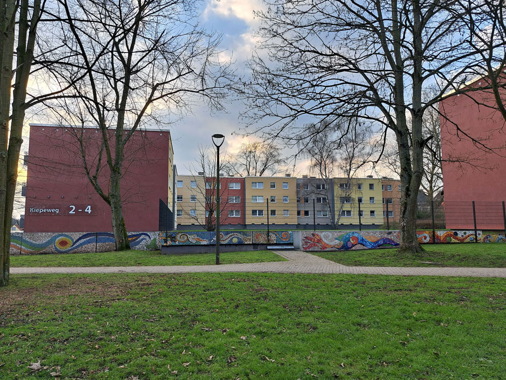 Mosaikwand Dortmund Westerfilde, 2023