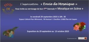 Einladung 4. Bienale, Envie de Mosaique, 2023