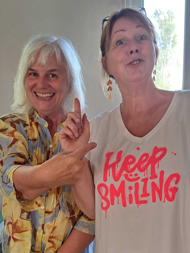 Keep Smiling, Maria Ackmann und Régine Gourdel, 2023