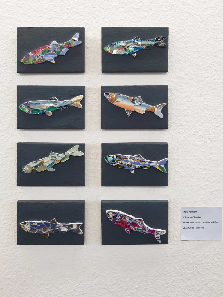 Acht Mosaike Sprotten, Maria Ackmann, 2023