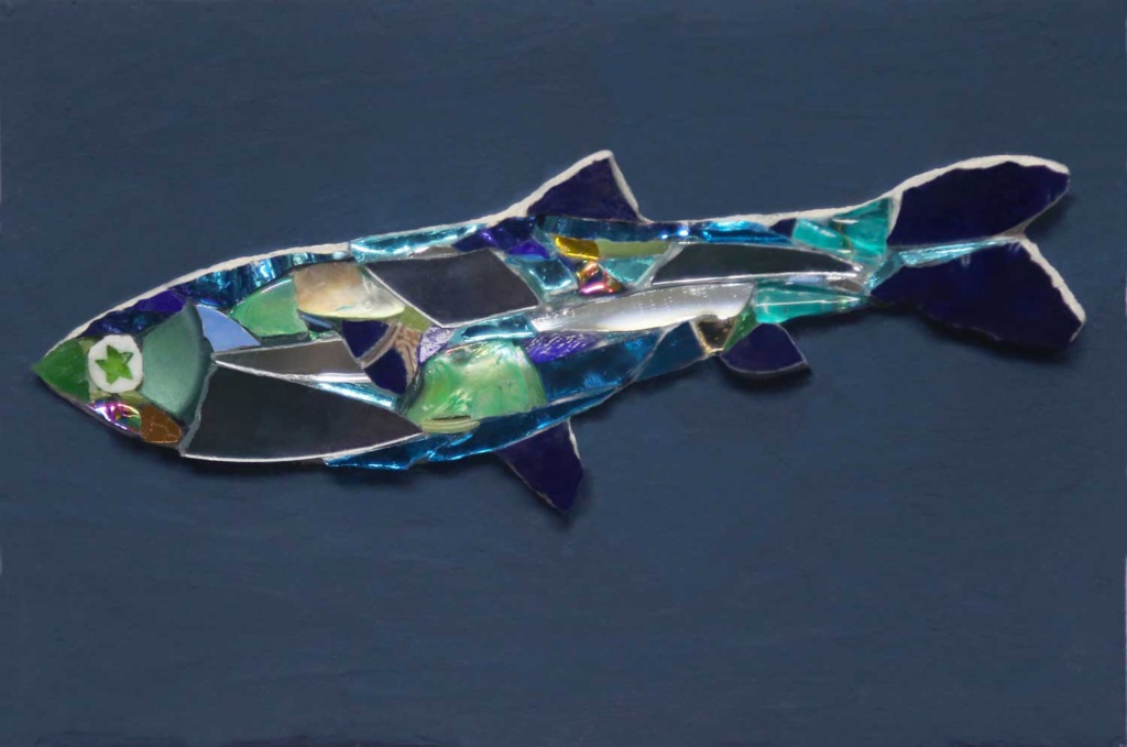 Mosaik "Sprotte", Maria Ackmann, 2023